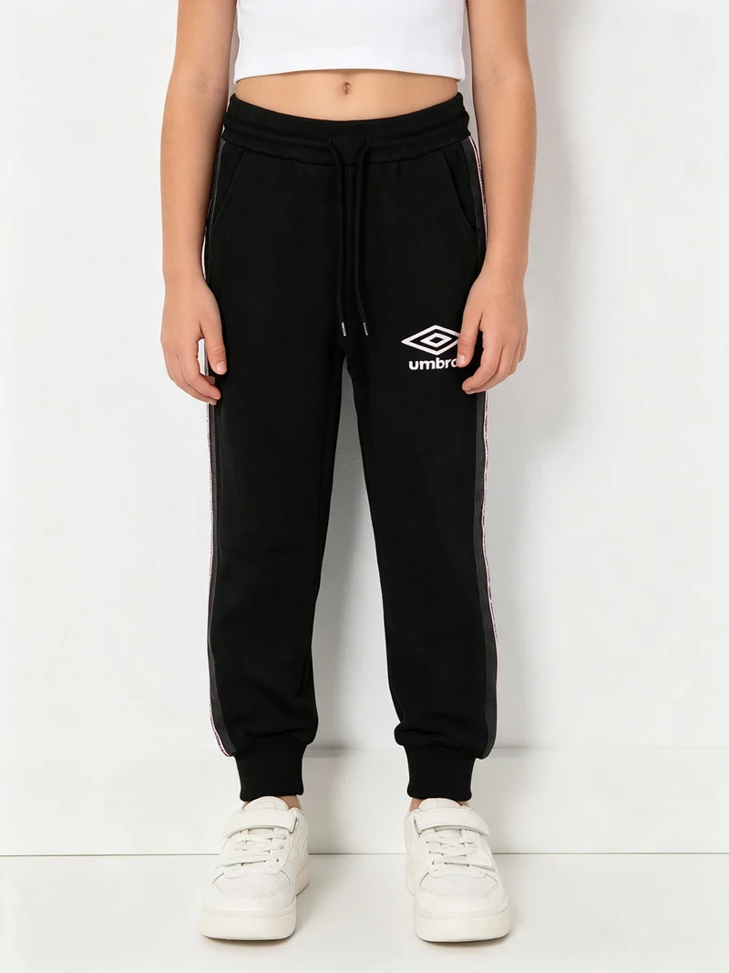 Pantaloni sportivi da ragazza - nero
