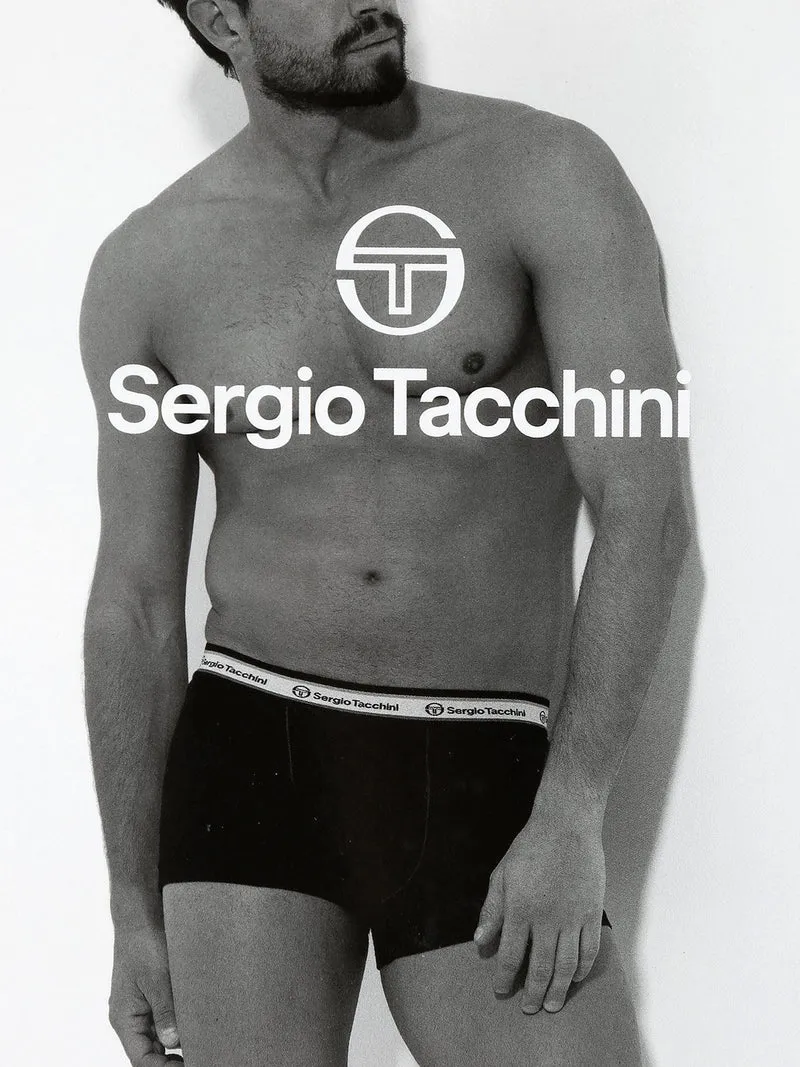 Boxer da uomo in cotone - nero