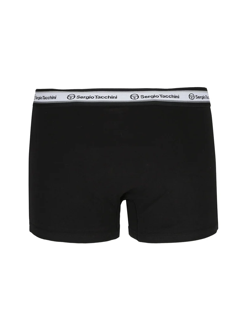 Boxer da uomo in cotone - nero