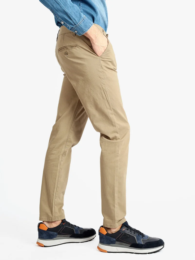 Pantaloni casual da uomo - khaki