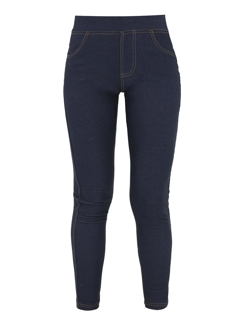 Jeggings donna con interno felpato - jeans