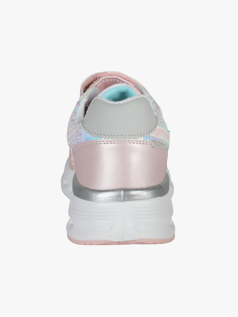 Sneakers da ragazza con strappo - rosa