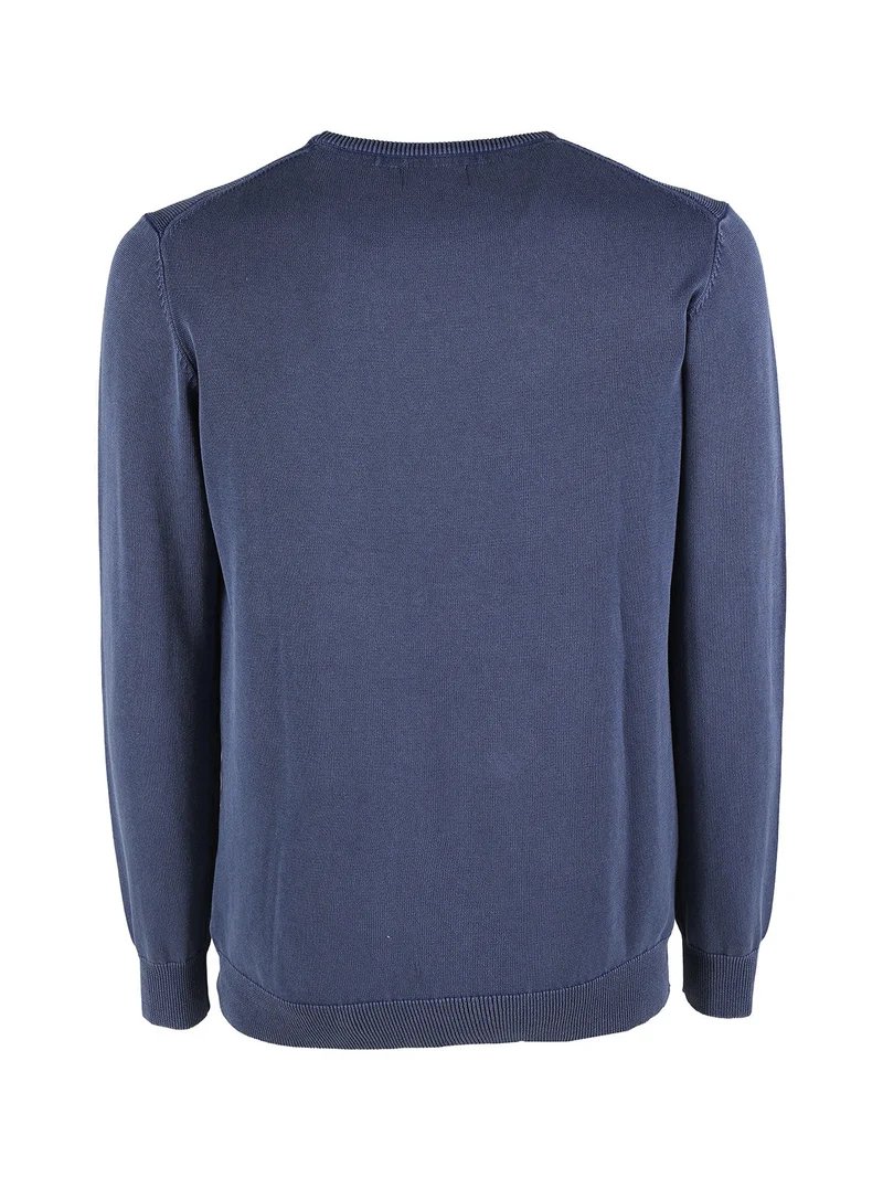 Pullover da uomo in maglia di cotone - avion