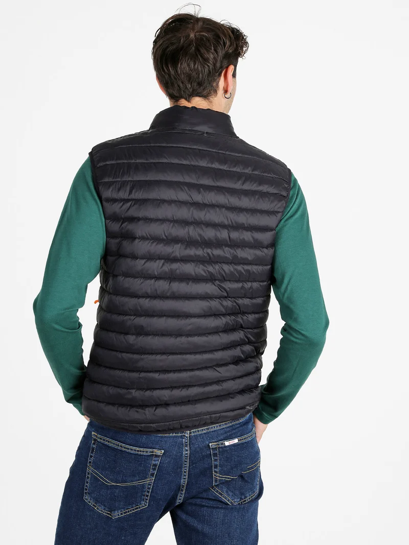 Gilet da uomo imbottito - nero