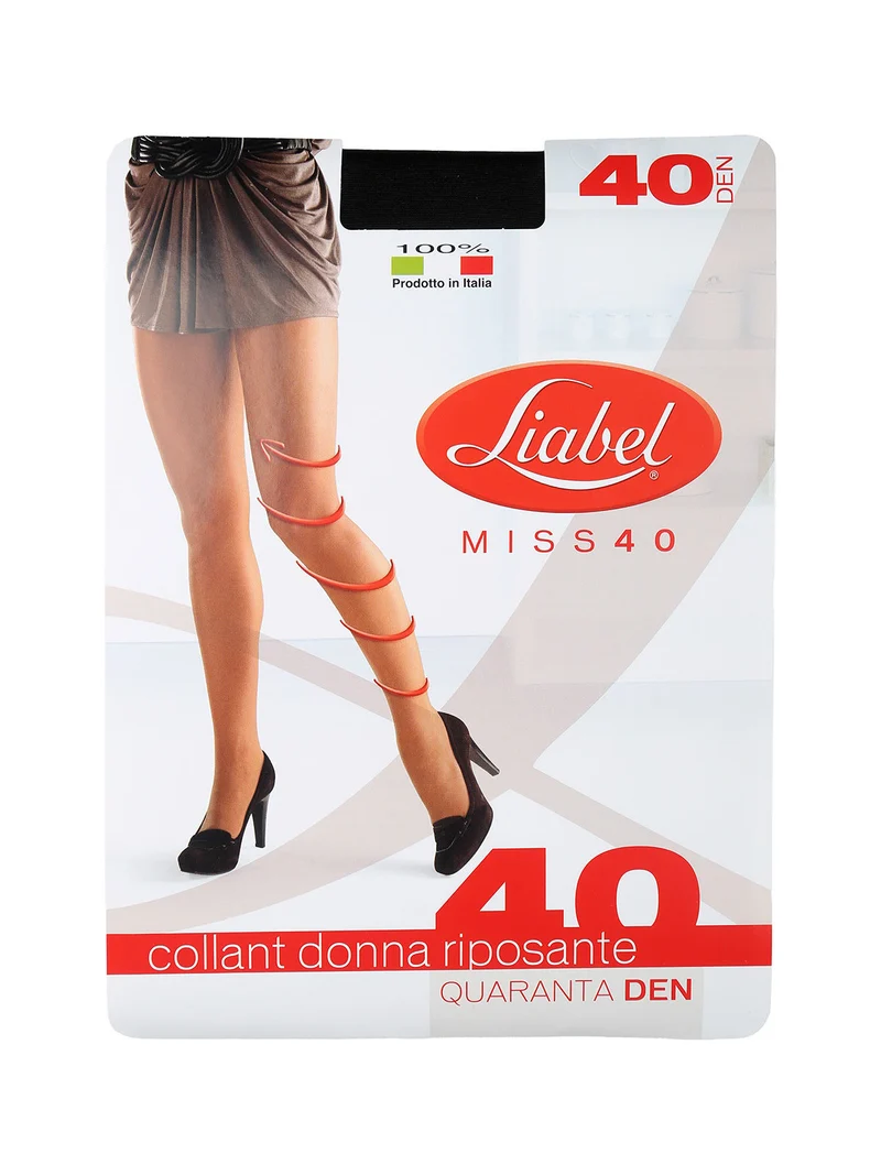 Collant donna riposante 40 DENARI - nero