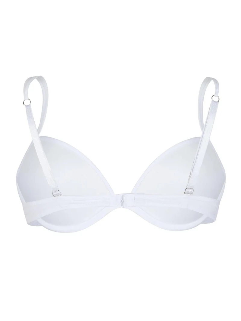 STELLA Reggiseno push up in cotone COPPA B - bianco