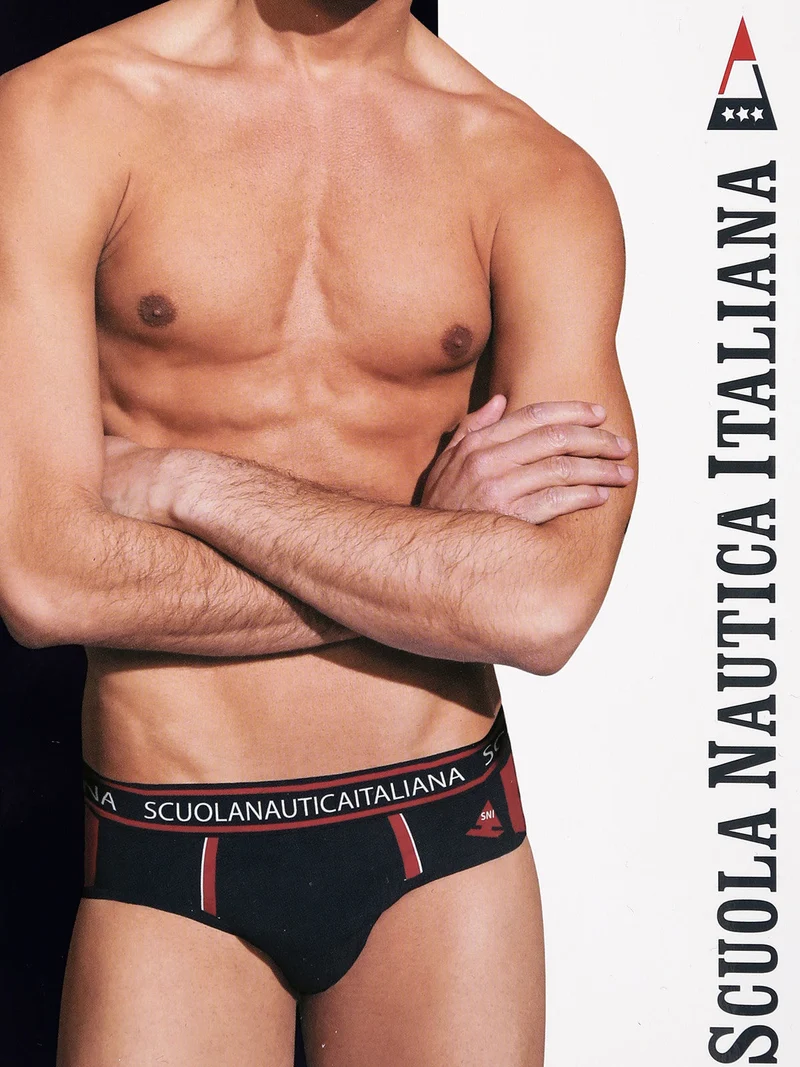 Slip uomo in cotone - blu scuro