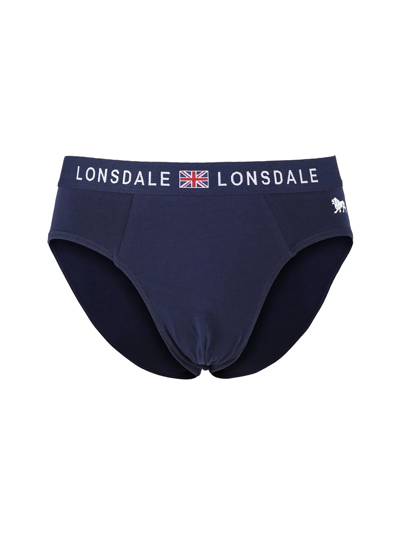Slip uomo in cotone - blu scuro