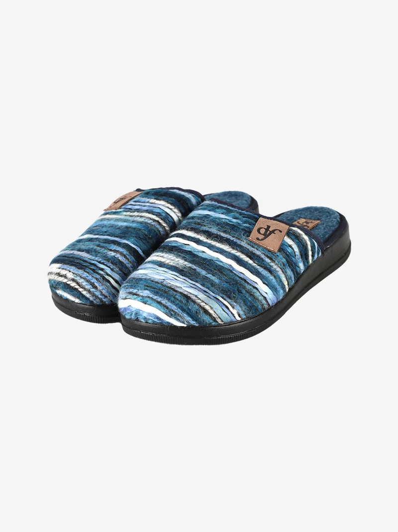 Pantofole invernali da donna - blu