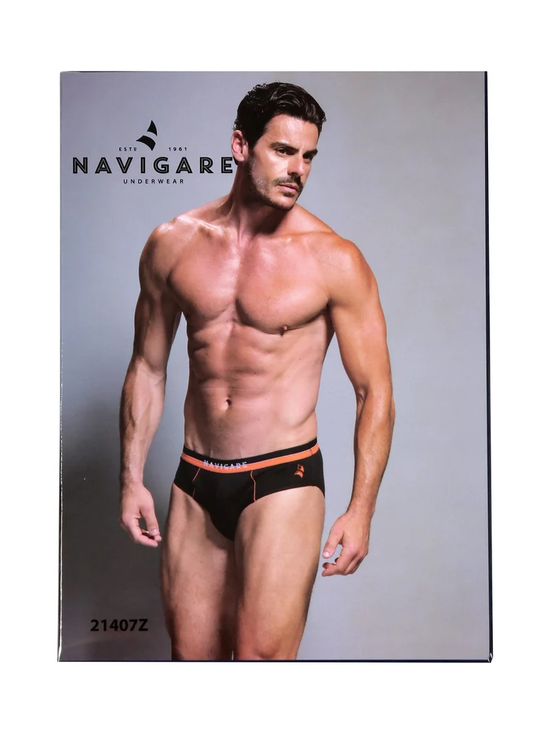 Slip uomo in cotone jersey - blu scuro