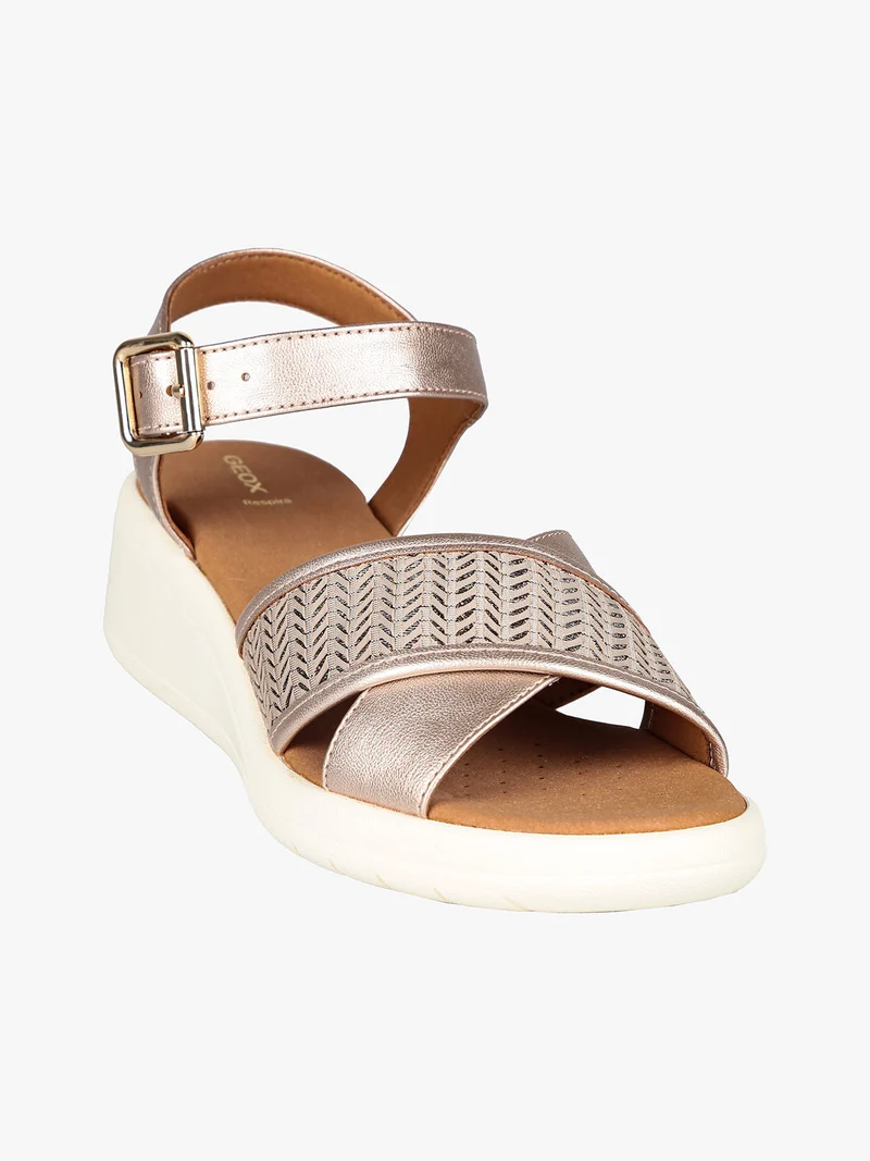 D MELICONIA G Sandali donna con cinturino - bronzo