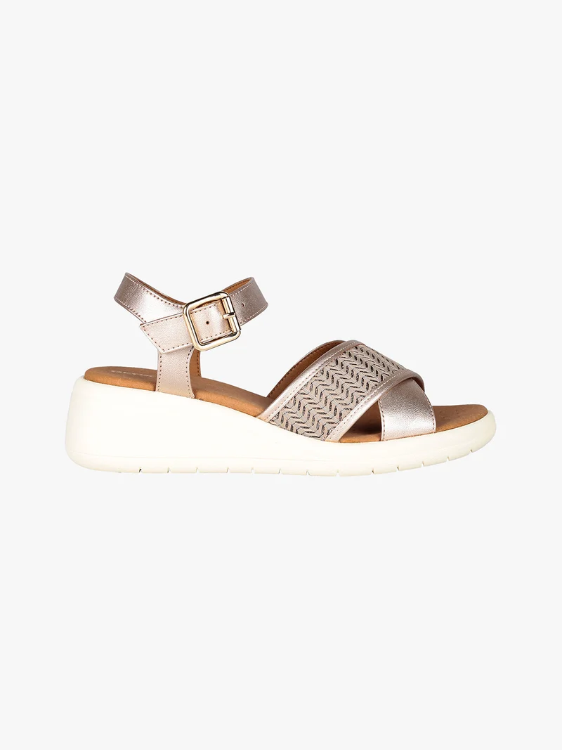 D MELICONIA G Sandali donna con cinturino - bronzo