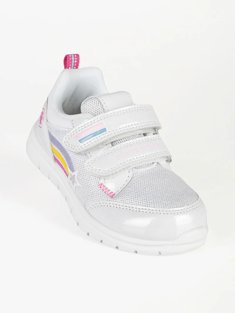 CRASH Scarpe da bimba con strappi - bianco