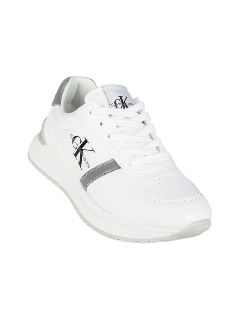 Sneakers stringata da bambino - bianco