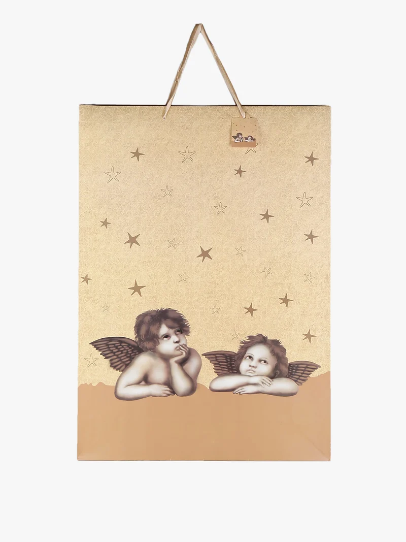 Maxi sacchetto regalo 70 x 50 x 21 cm - senape