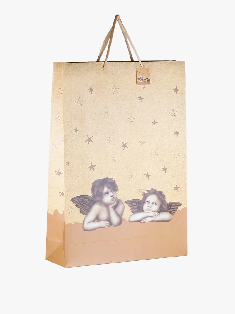 Maxi sacchetto regalo 70 x 50 x 21 cm - senape