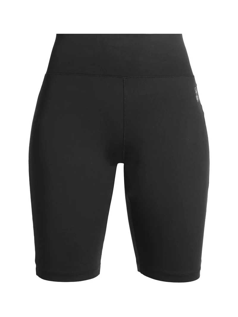 Leggings corti sportivi da donna - nero