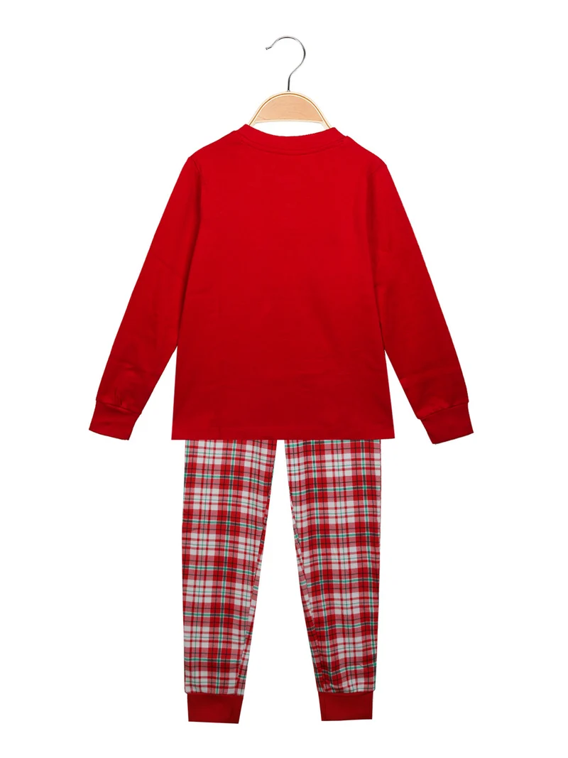 Minnie pigiama natalizio da bambina - rosso