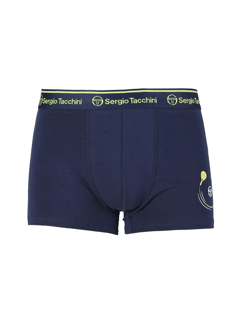 Boxer da uomo tinta unita - blu scuro