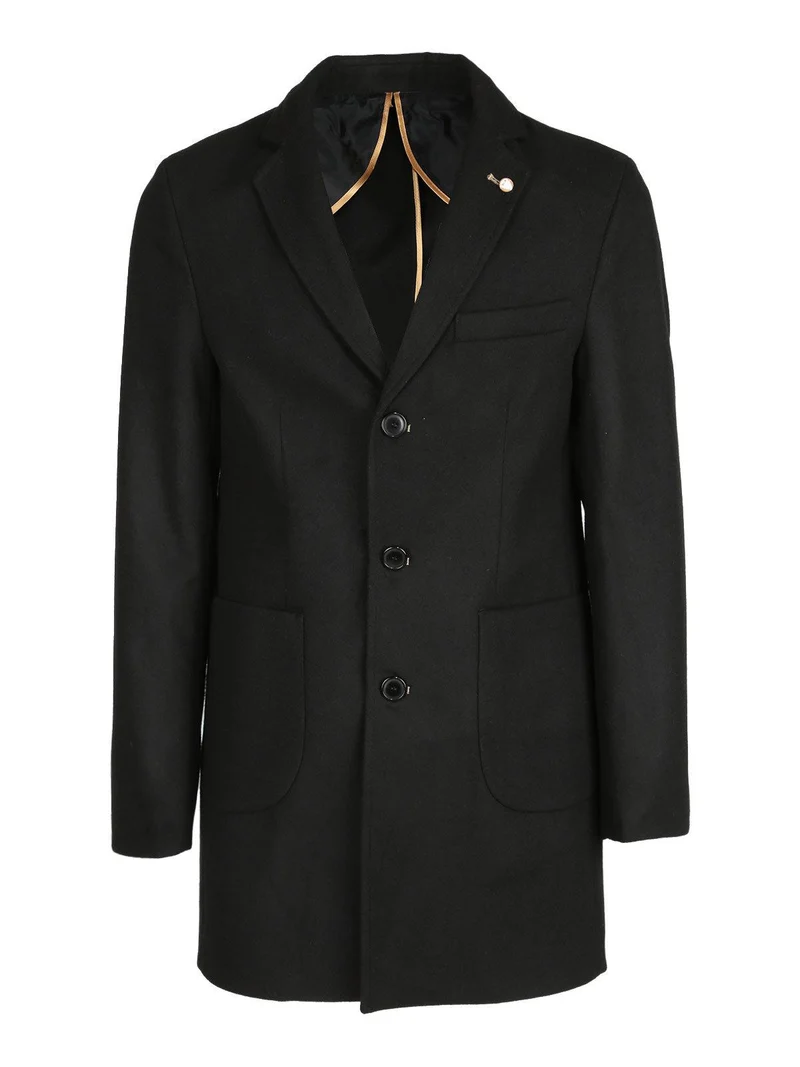 Cappotto classico uomo - nero