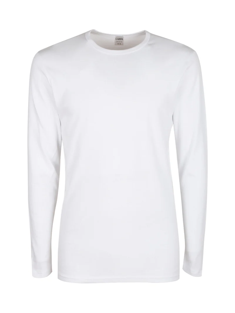 Maglia intima da uomo manica lunga - bianco