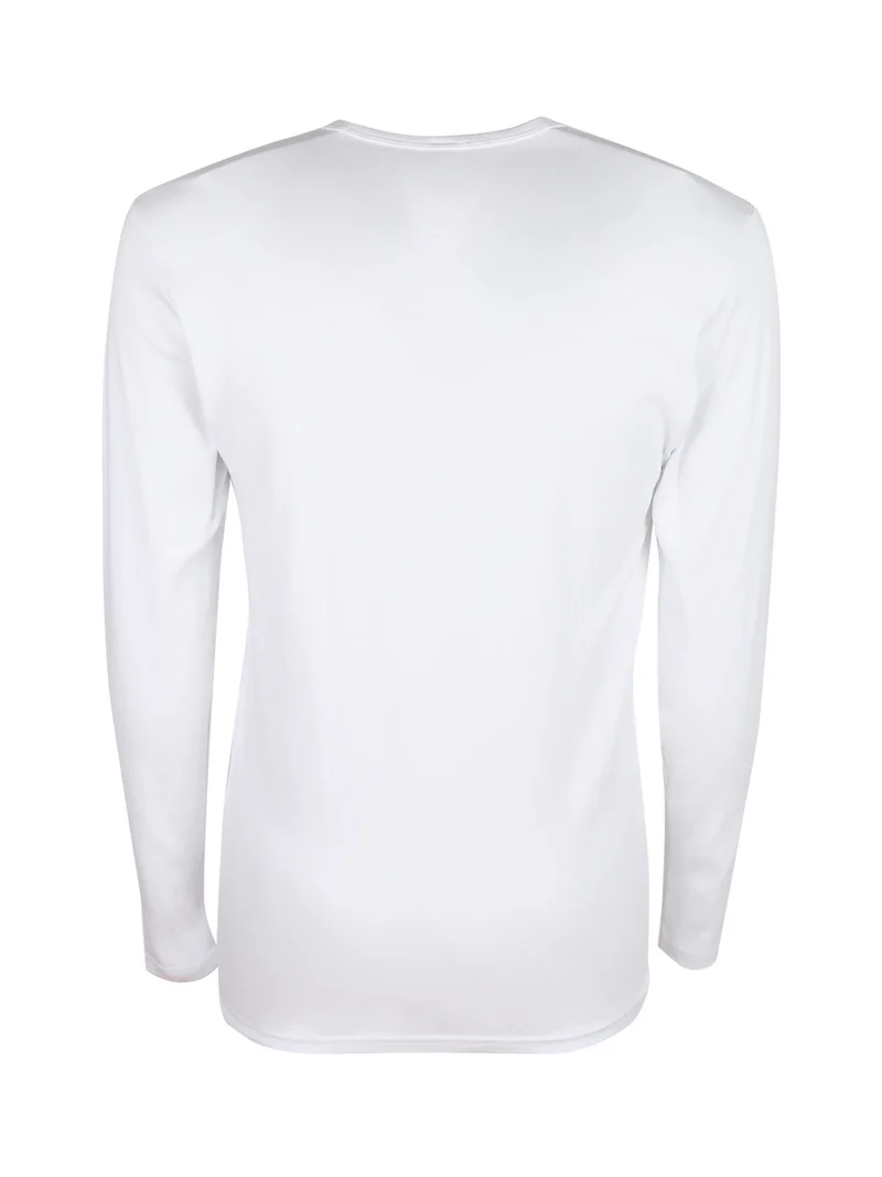 Maglia intima da uomo manica lunga - bianco
