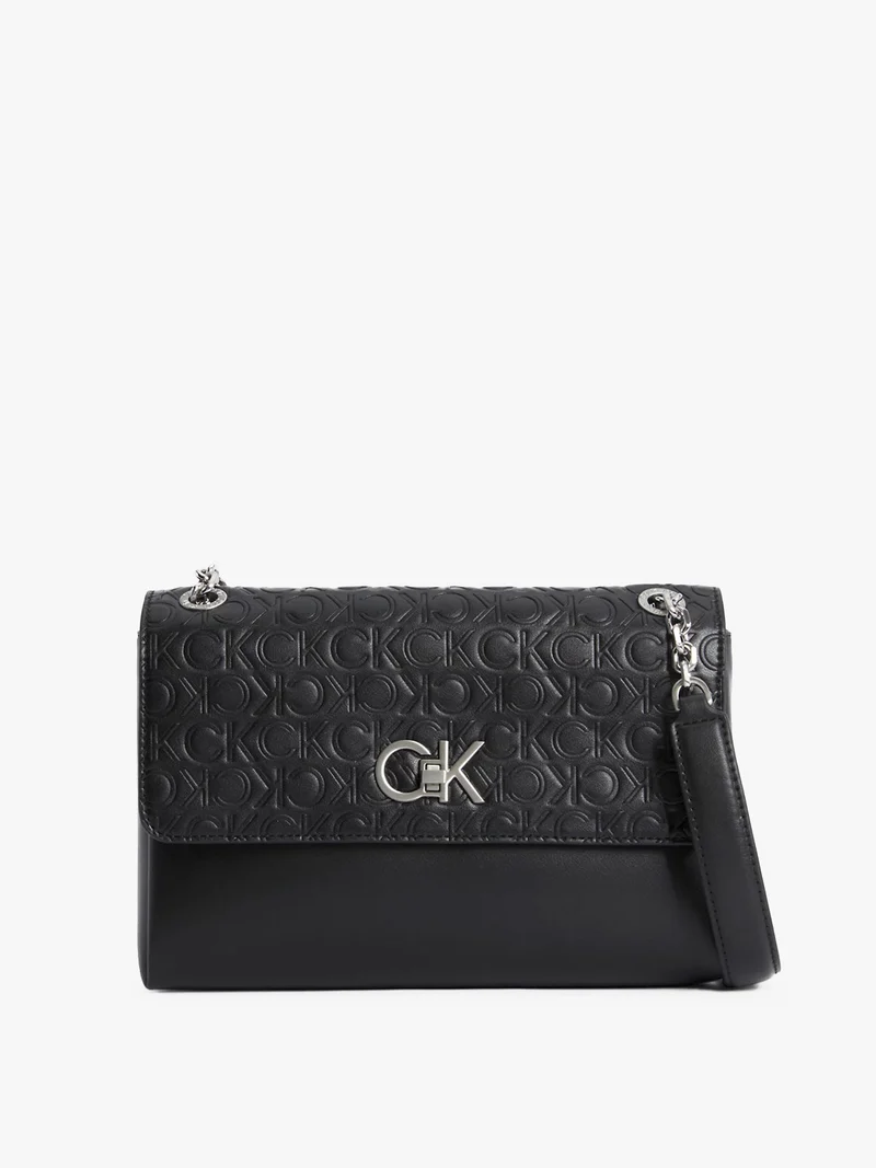 Re-Lock ew Cony Crossbody Borsa a tracolla con stampe - nero