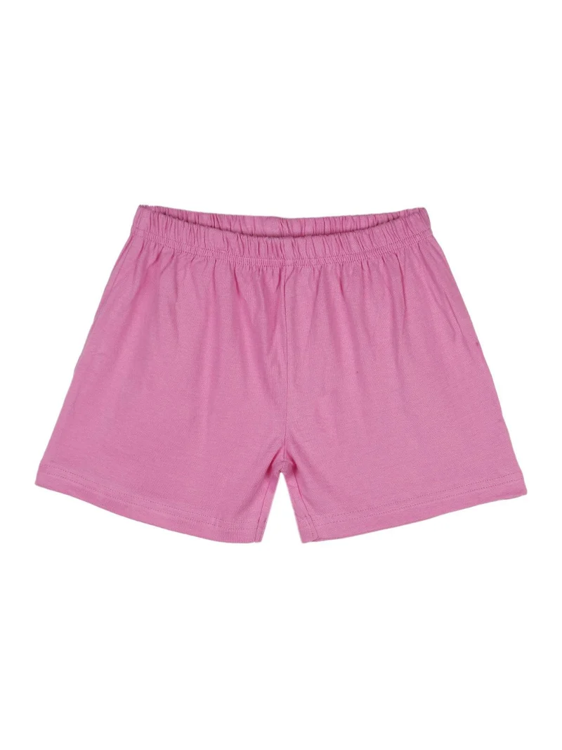 Pigiama corto in cotone - rosa