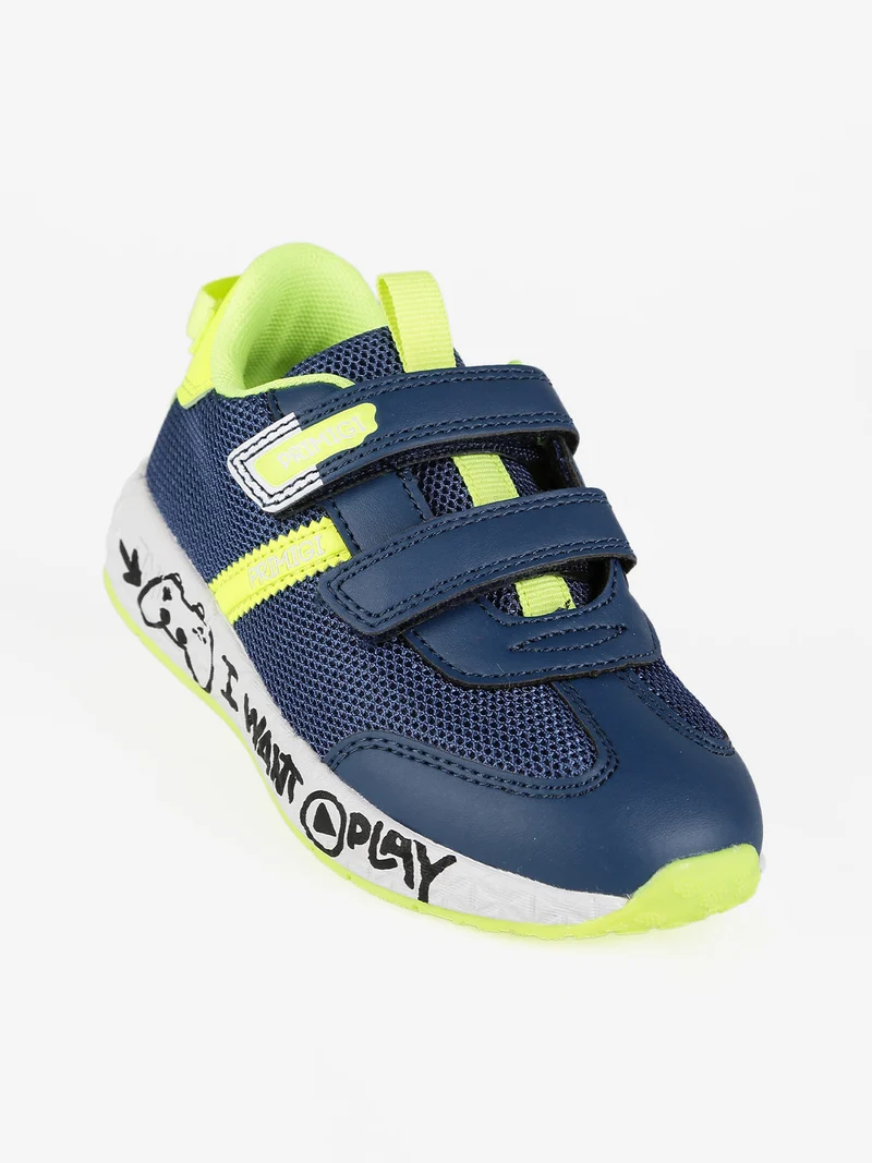 Sneakers da bambino con strappi - blu scuro