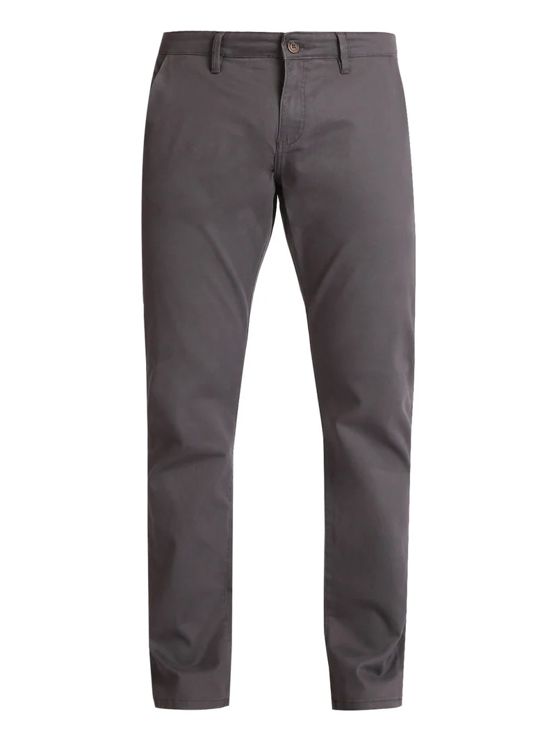 Pantaloni casual da uomo - grigio scuro