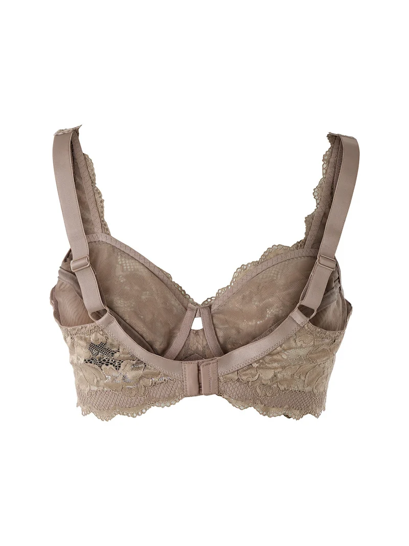 AR12 Reggiseno sfoderato con ferretto coppa C - fango