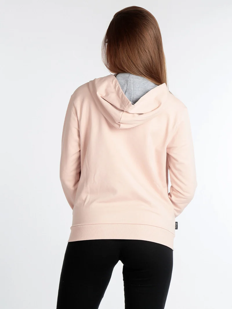 Felpa donna con cappuccio - rosa