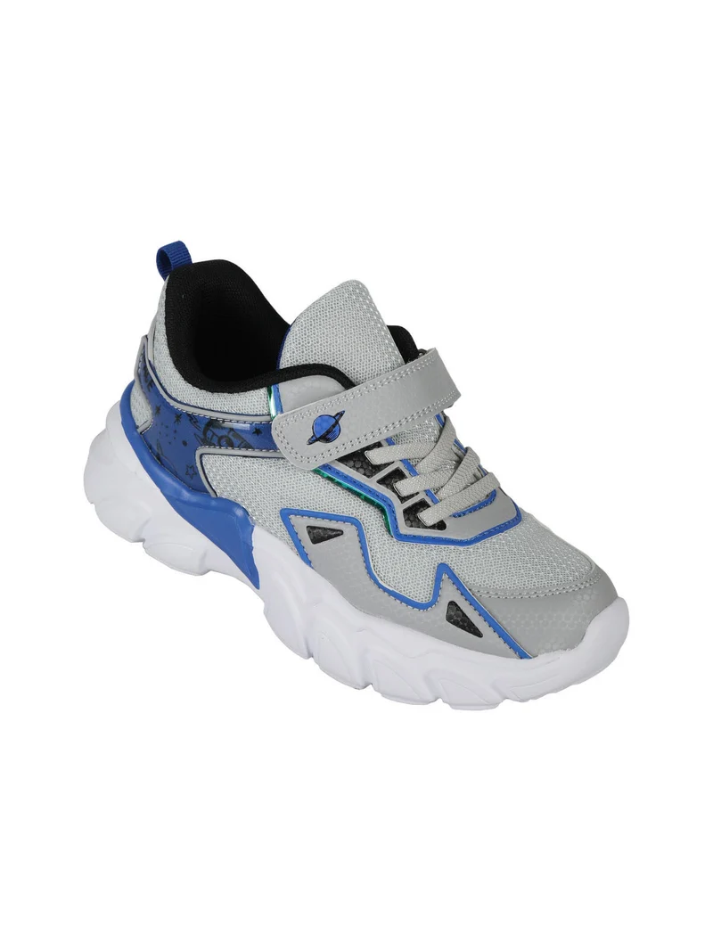 Sneakers sportive da bambino con strappo - grigio