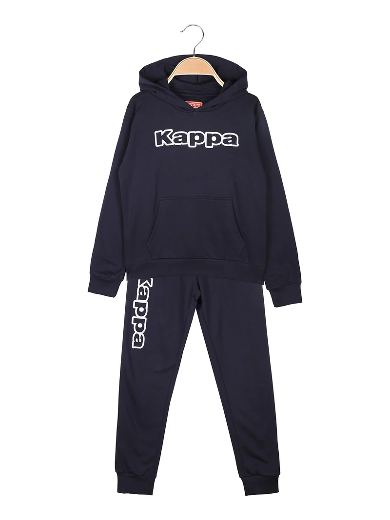 Completo da ragazzo 2 pezzi con cappuccio - blu scuro