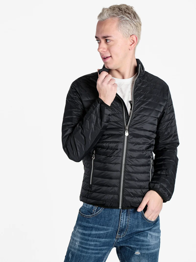 Giubbino da uomo leggero - nero