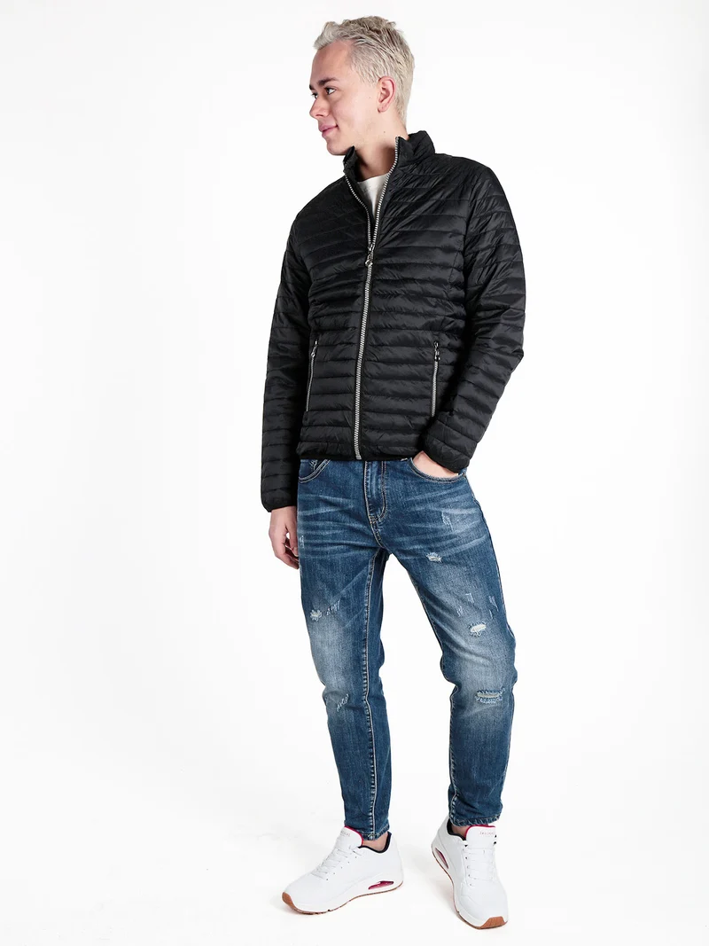Giubbino da uomo leggero - nero