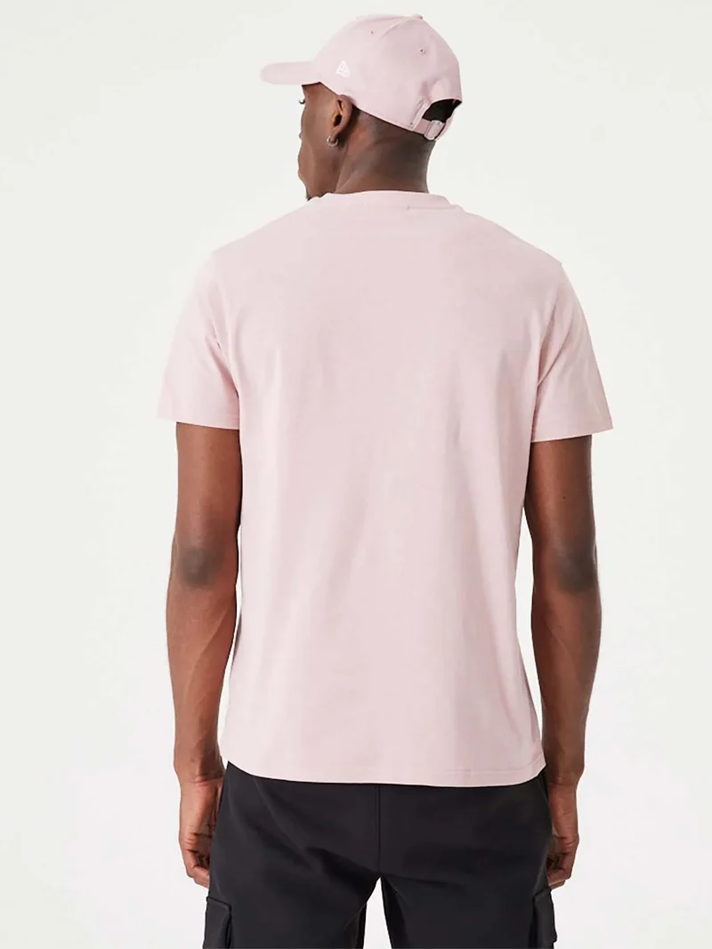 New Tork Yannkees T-shirt unisex manica corta con stampa - rosa