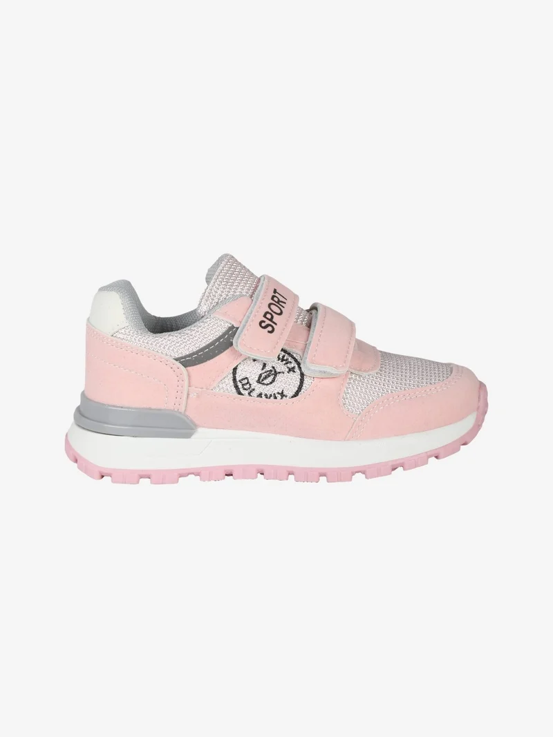 Sneakers da bambina con strappi - rosa