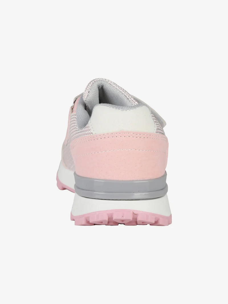 Sneakers da bambina con strappi - rosa