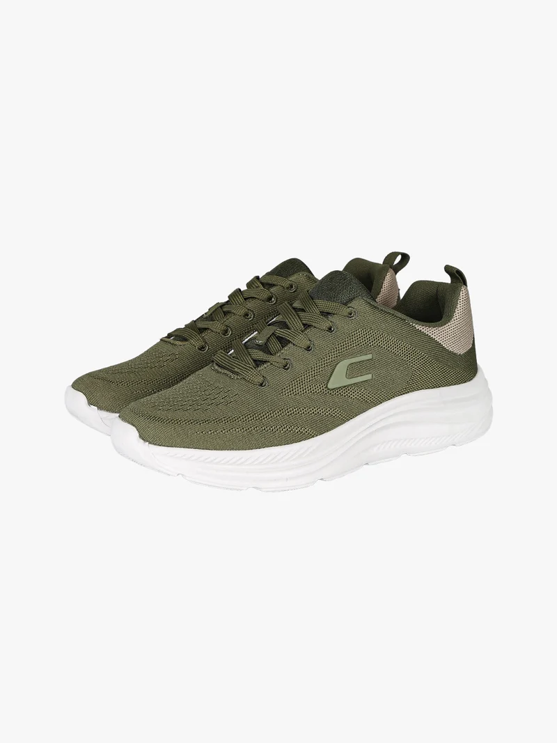 Sneakers sportive da uomo in tessuto - militare