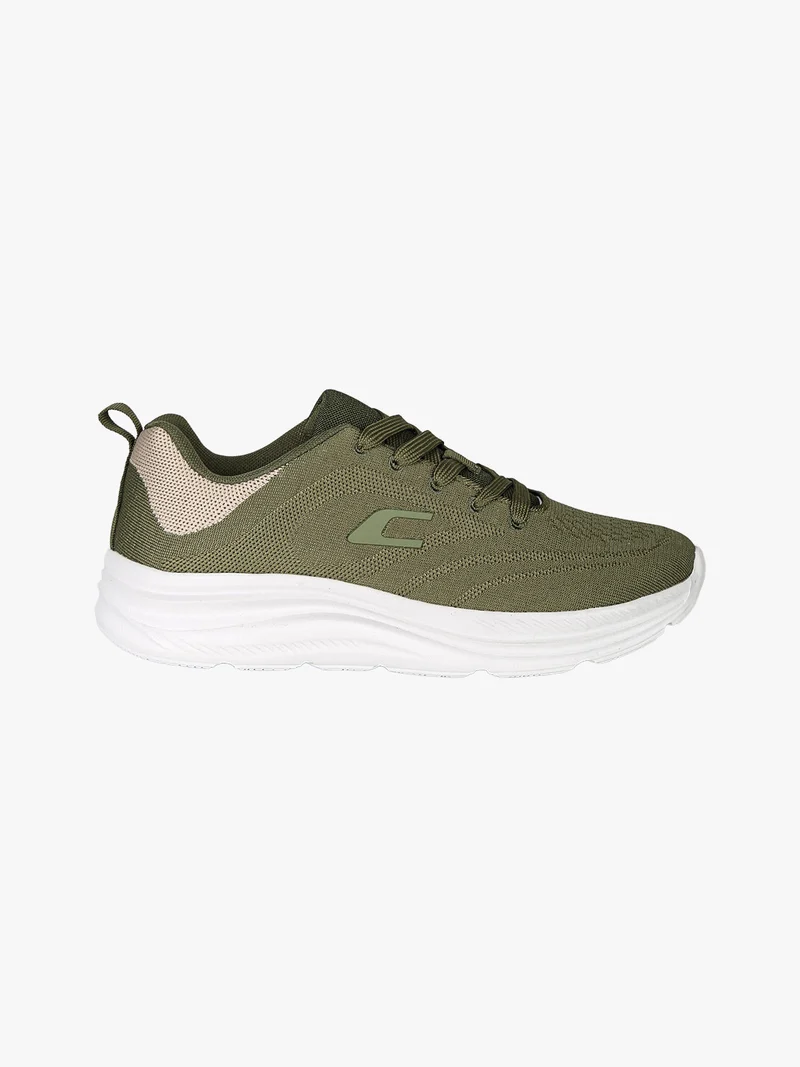 Sneakers sportive da uomo in tessuto - militare