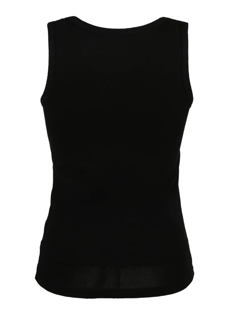 Coordinato intimo canotta + slip - nero