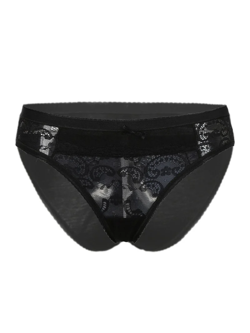 Coordinato intimo canotta + slip - nero