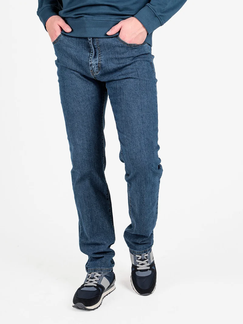 Jeans da uomo regular fit - taglie forti - blu