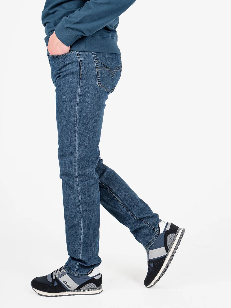 Jeans da uomo regular fit - taglie forti - blu
