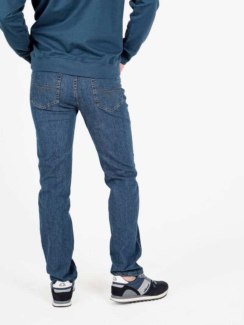 Jeans da uomo regular fit - taglie forti - blu