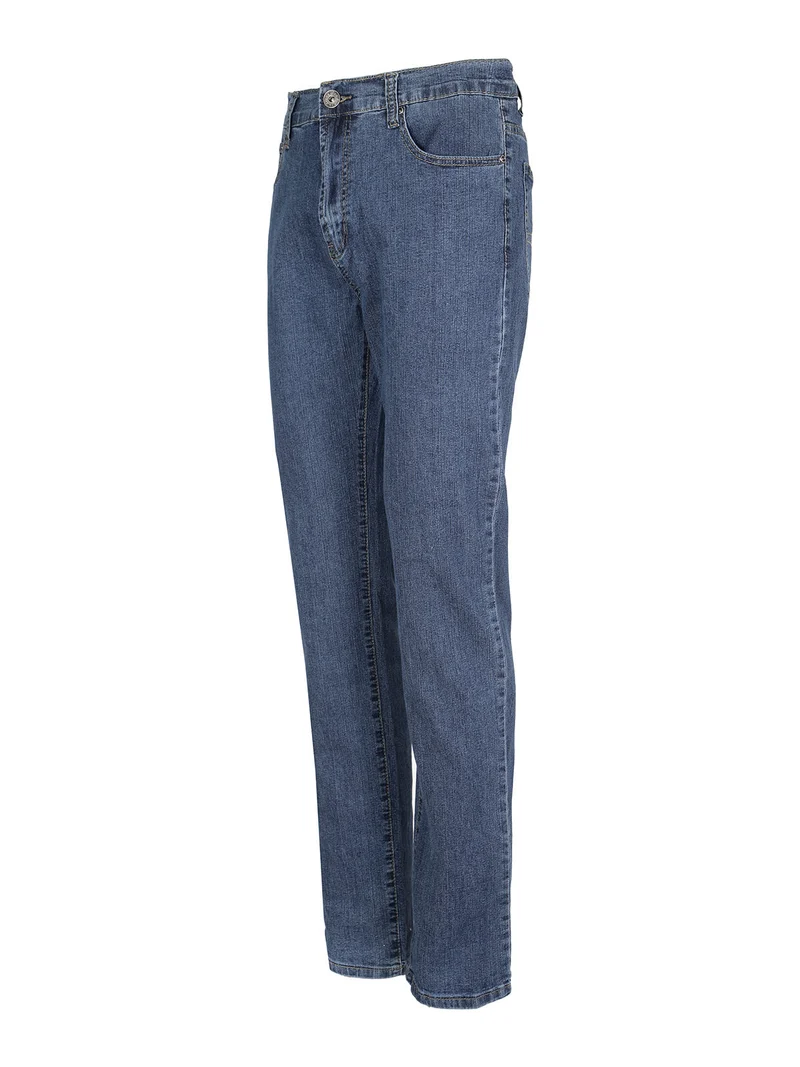 Jeans da uomo regular fit - taglie forti - blu