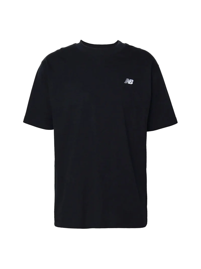 SPORT ESSENTIALS SMALL LOGO T-shirt da uomo a maniche corte in cotone - nero