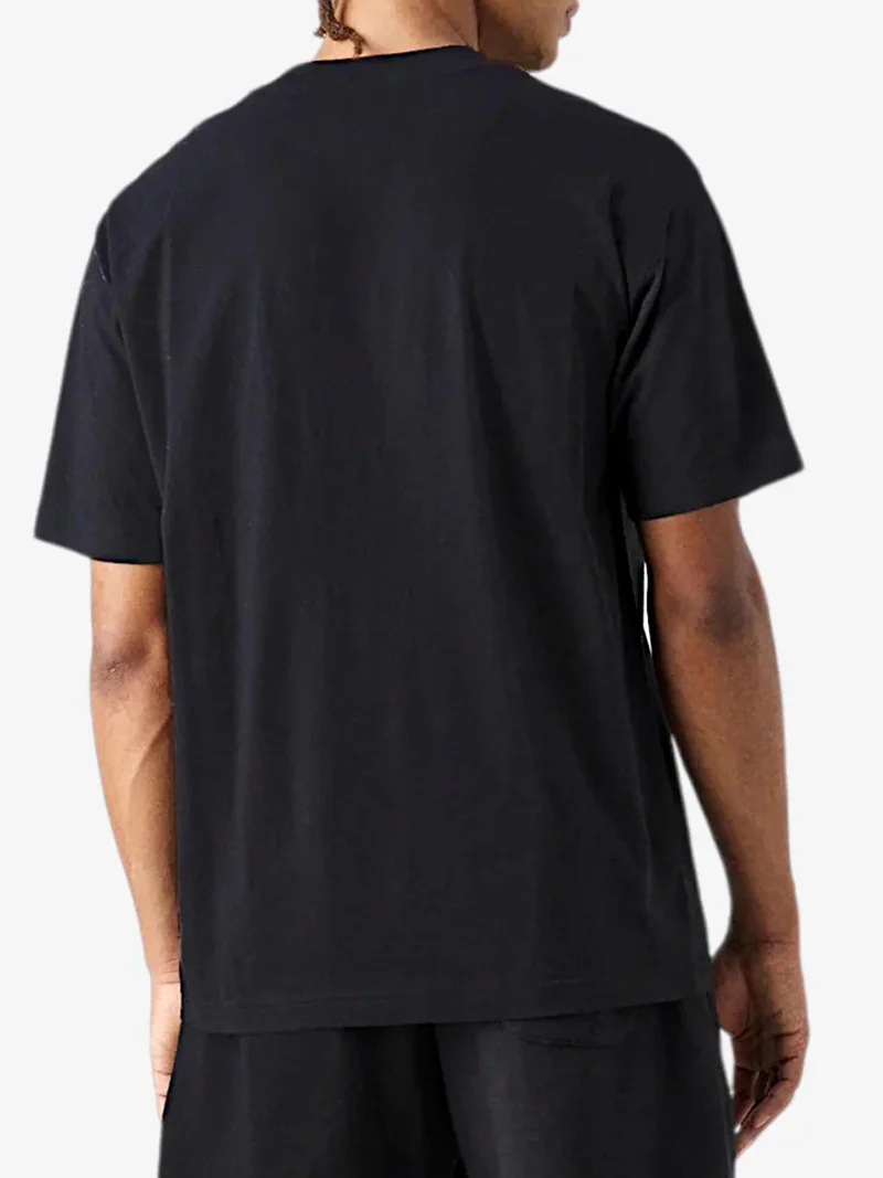 SPORT ESSENTIALS SMALL LOGO T-shirt da uomo a maniche corte in cotone - nero