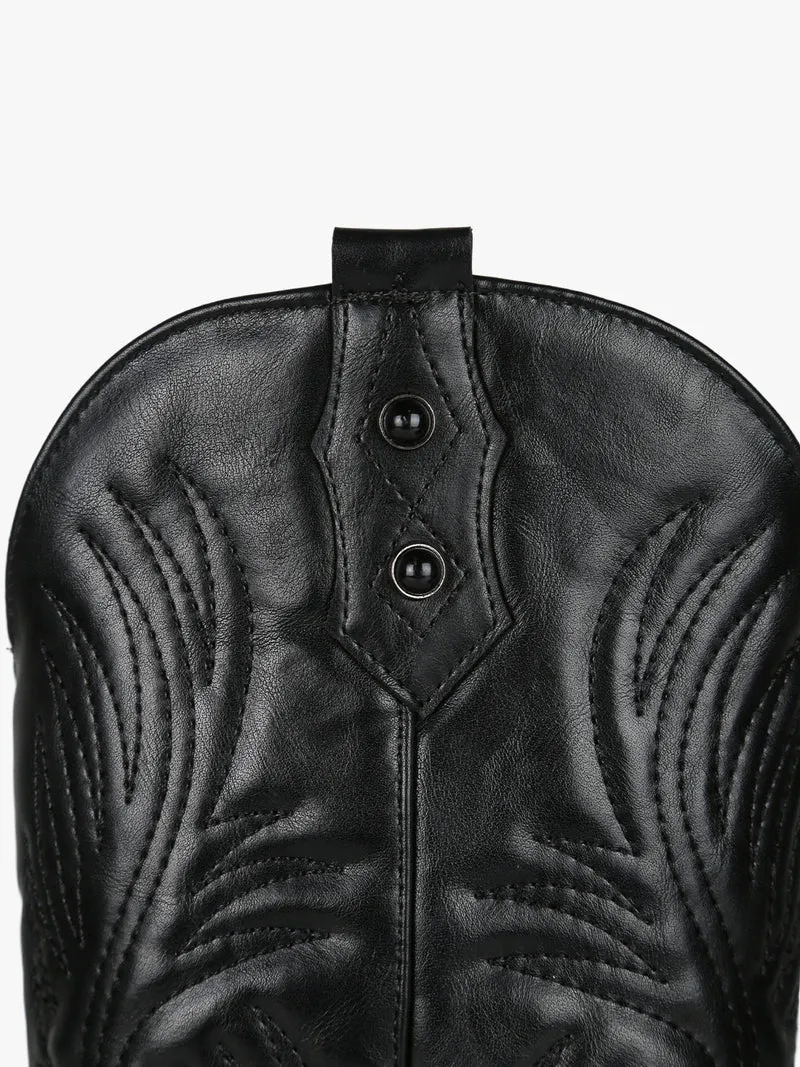 Stivali texani da donna - nero
